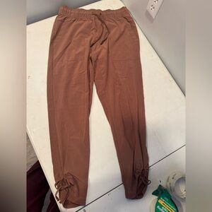 Prana Womens Midrise Rust Joggers